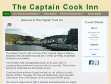 Tablet Screenshot of captaincookinn.co.uk